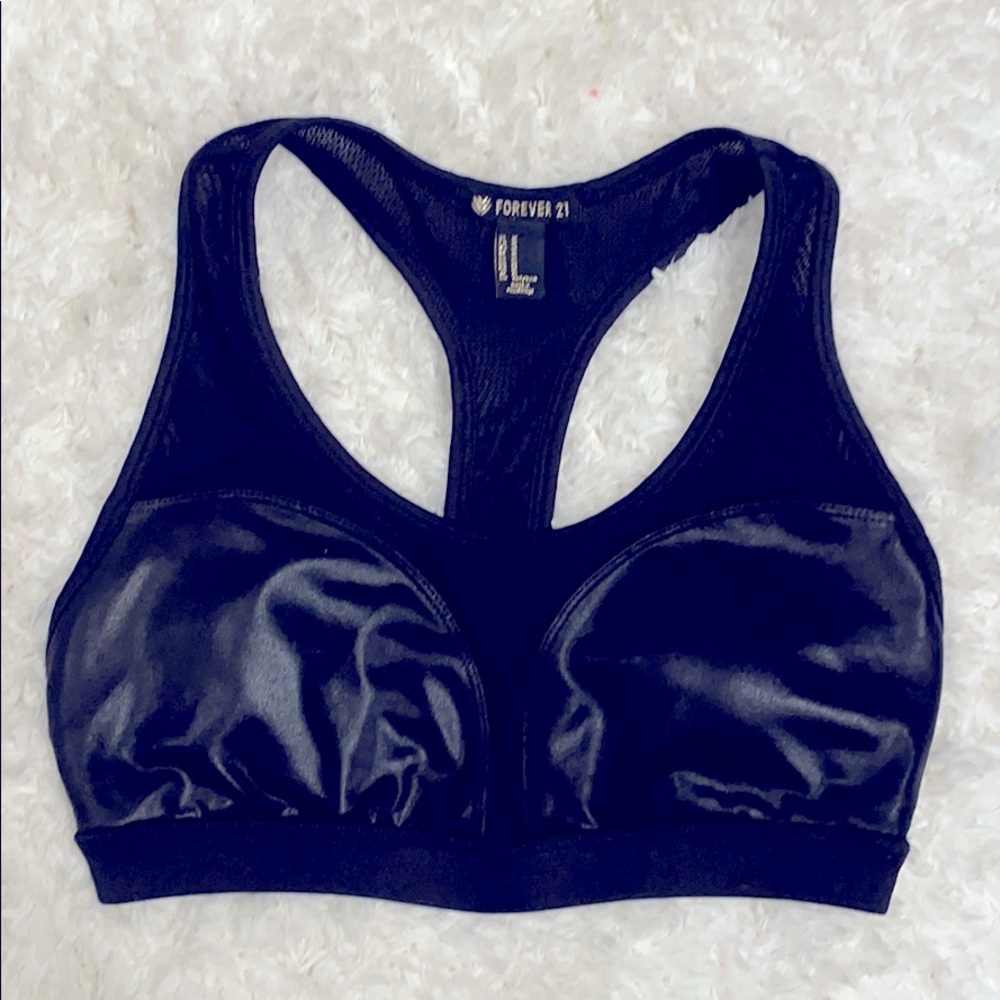 Black Sports Bra